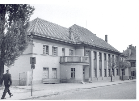 Stavba TVD Partizan leta 1966